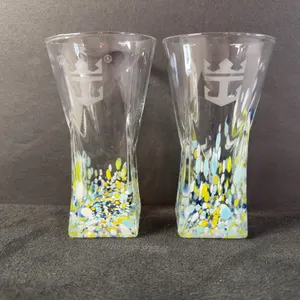 Set of 2 Royal Caribbean Shot Acrylic Glasses - Preowned