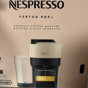 Nespresso Vertuo Pop+ Beige Coffee and Espresso Machine by De'Longhi - Untested
