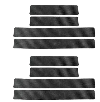 Door Sill Plate Protectors for Car - Rear Bumper Protector Guard, Universal Door Entry Guards