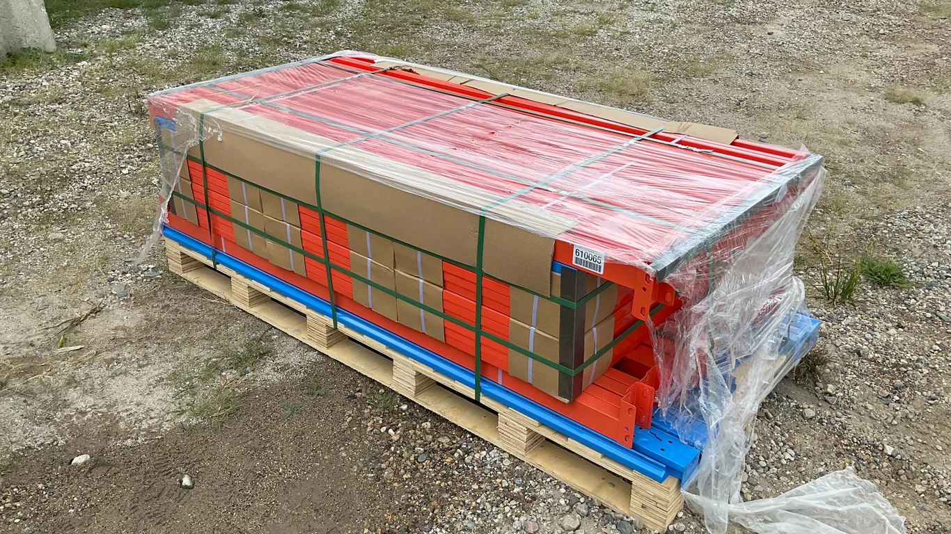 SKLP SK-HJ6 40’ - 6 SECTION METAL STORAGE SHELVES