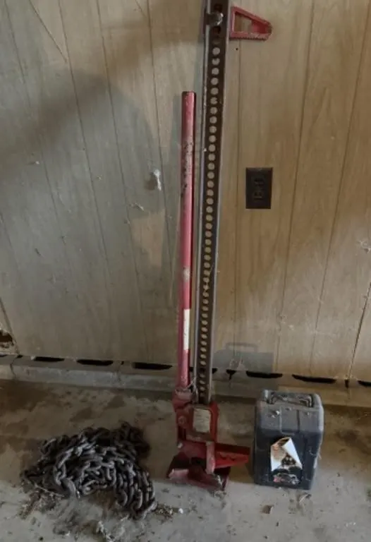 High Lift Jack, Bottle Jack, Chain