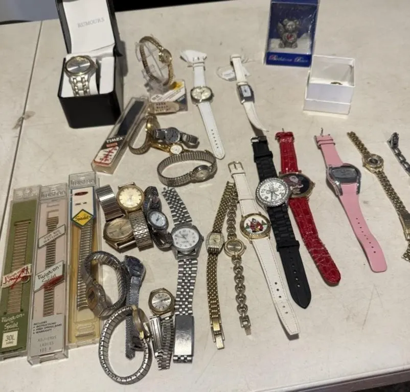 24+/- Watches, Watch Bands, Birthstone Bear
