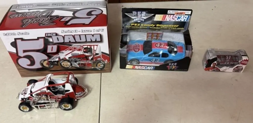 Pez Candy Dispenser Race Car, Model Race Car,
