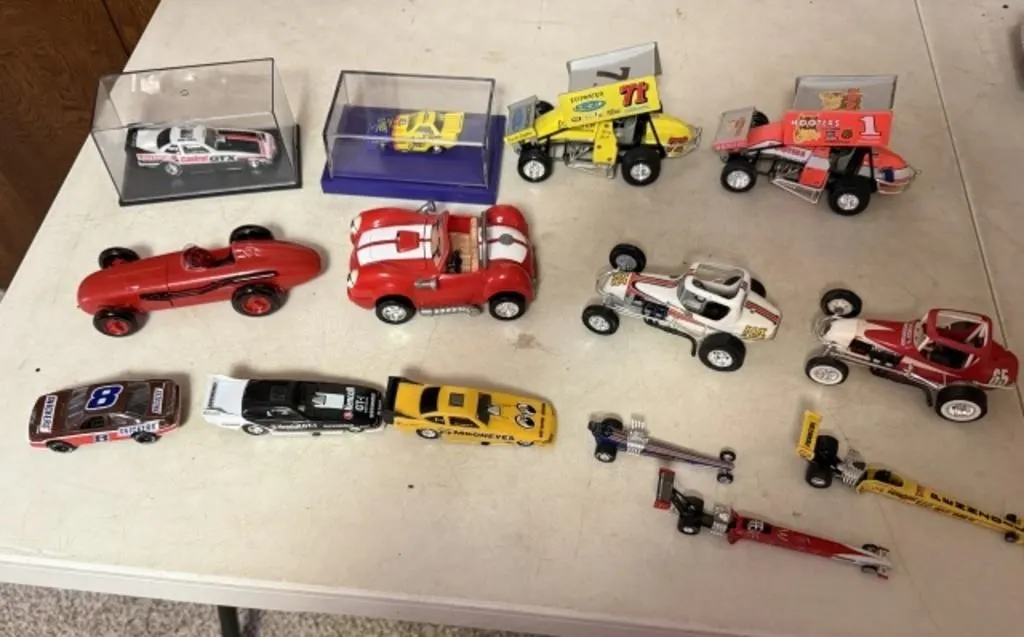 14+/- Racing Toy Cars or Model Cars