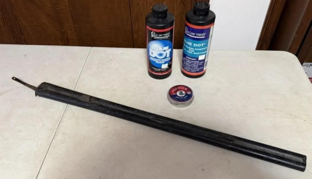 Vintage Double Barrel Shotgun Barrel,