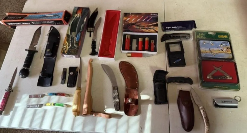 18+/- Misc. Knives