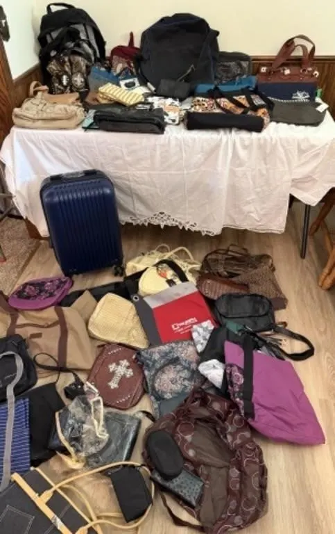 Purses, Suitcase, Backpack, Bags