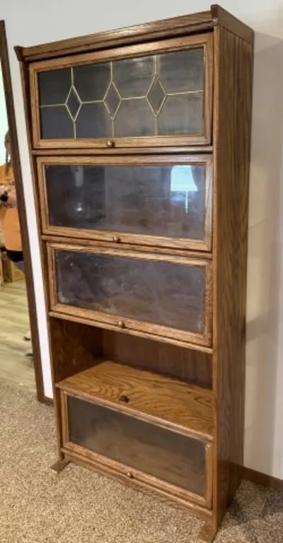 Vintage Barrister Bookcase