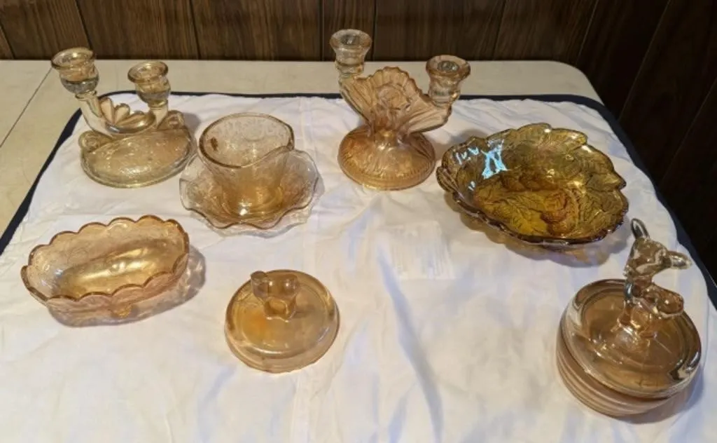 Misc. Iridescent & Other Glassware