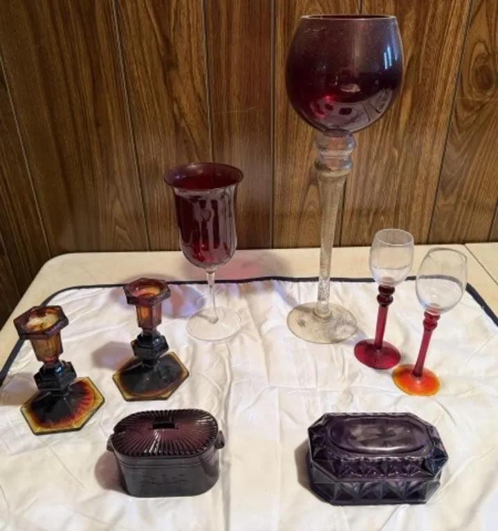 Misc. Colored Glassware