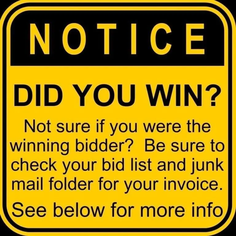 Did you win the lots you were bidding on?