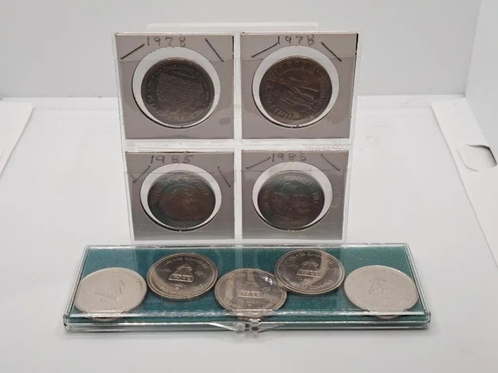 1981-1985 Prince Edward Island Coin Set, 1978