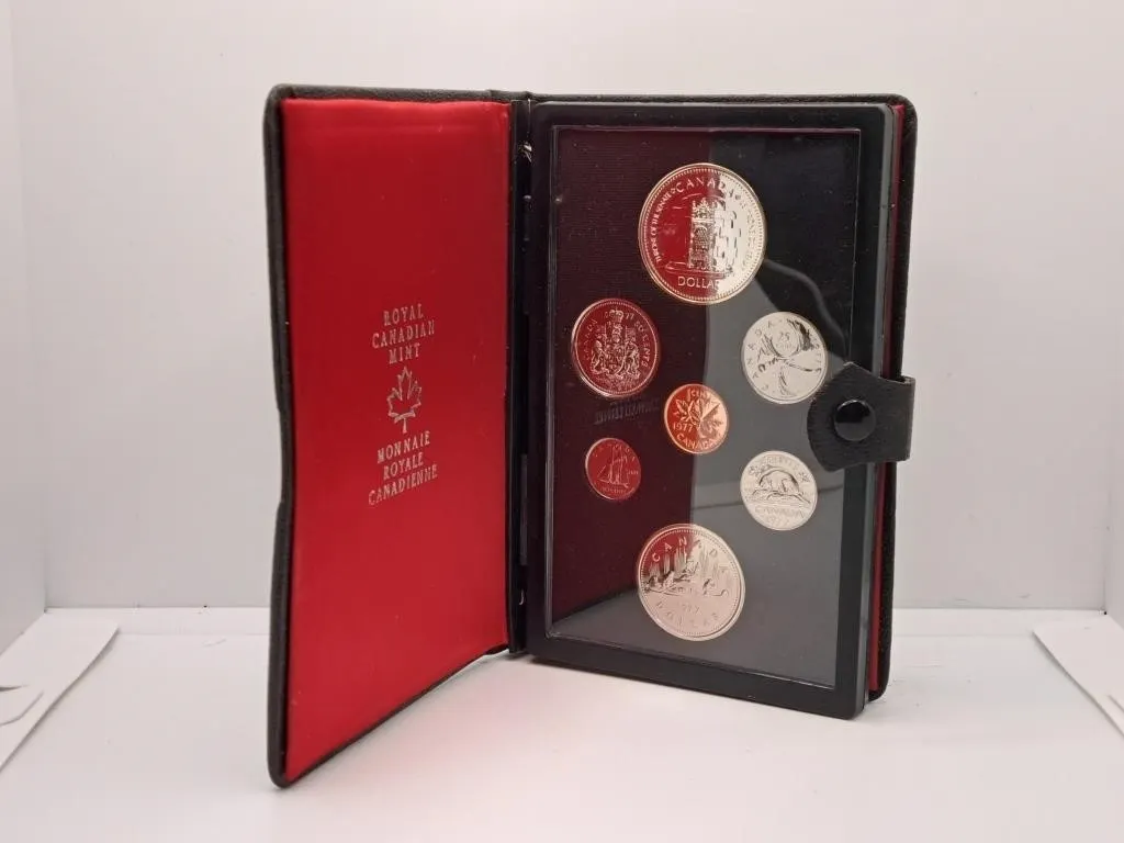 1977 Royal Canadian Mint Double Dollar Set