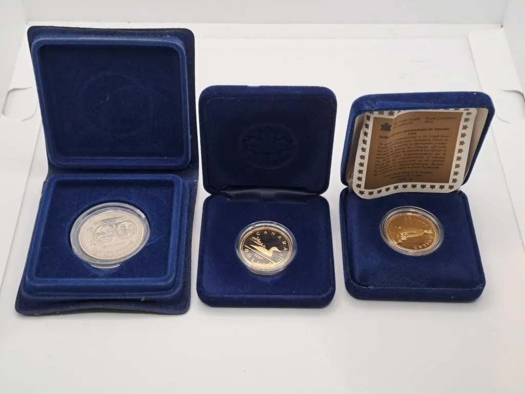 Choice Uncirculated 1974 Canada One Dollar Coin,