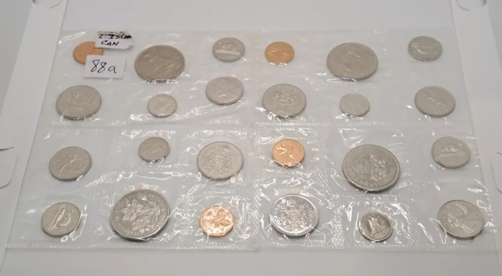 1968, 1969, 1970 and 1971 Royal Canadian Mint