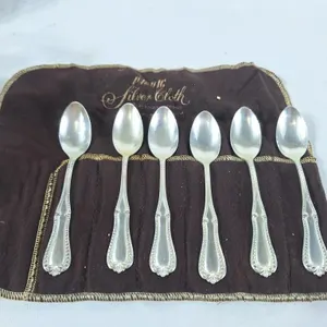 6 sterling spoons