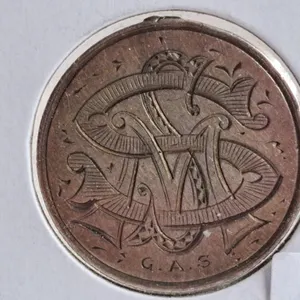 Canada "Love Token" Silver Victorian Quarter