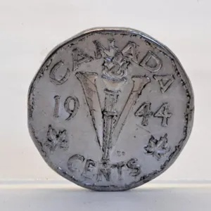 1944 Canada Nickel