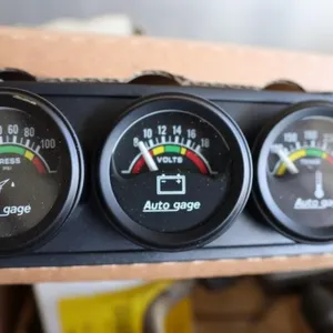 Air conditioning gauges and new engine gauges