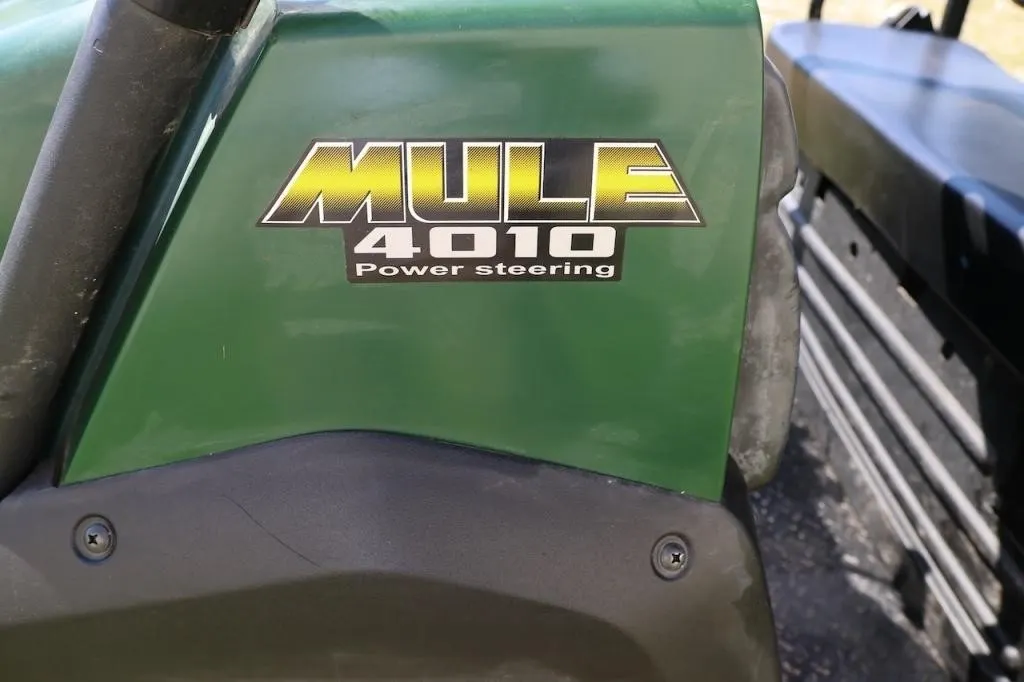 Kawasaki 4010 Mule with power steering, trans