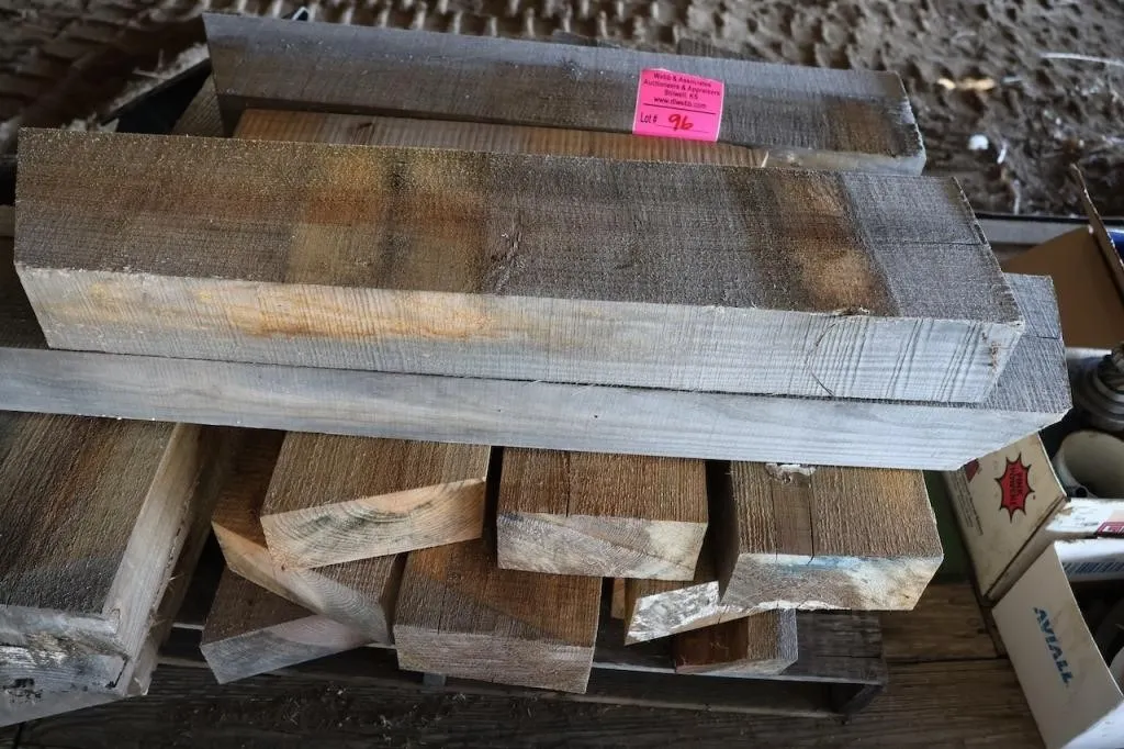 Pallet of 4 x 8 cribbing blocks