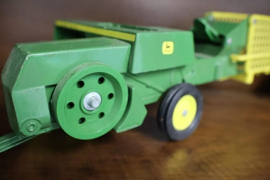 John Deere toy baler