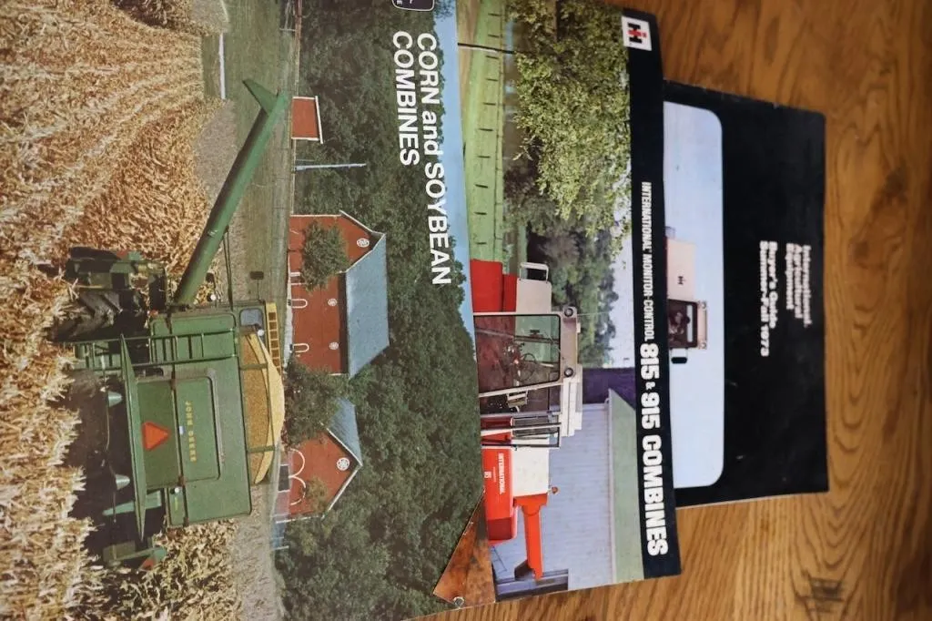 Three advertising brochures from early 70�s for