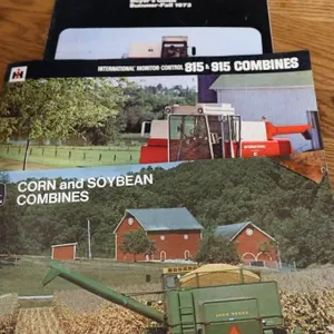 Three advertising brochures from early 70�s for