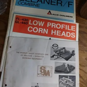 Allis Chalmer and Sunmaster advertising brochures