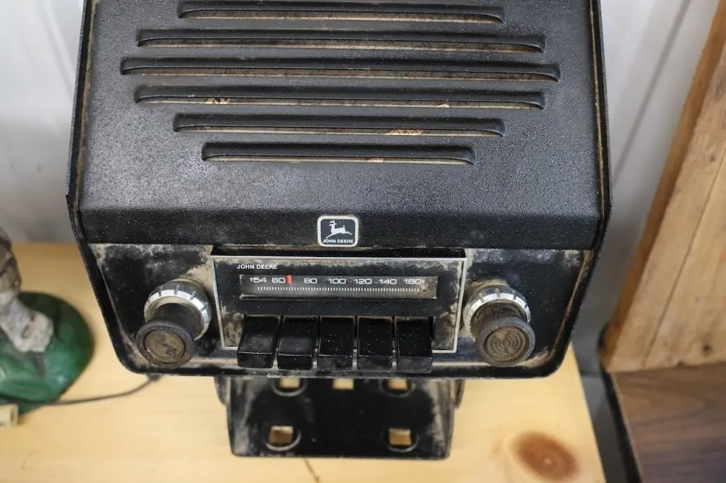 John Deere fender mount radio