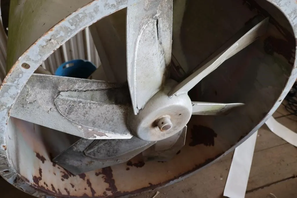 36� aluminum fan