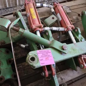 Two 3x8 hydraulic cylinder and lift arms