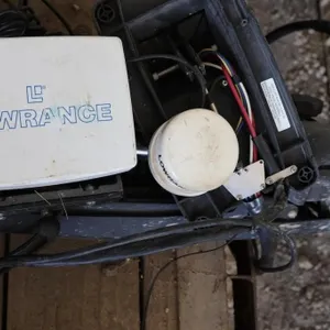 Motor guide trolling motor, Lowrance depth finer