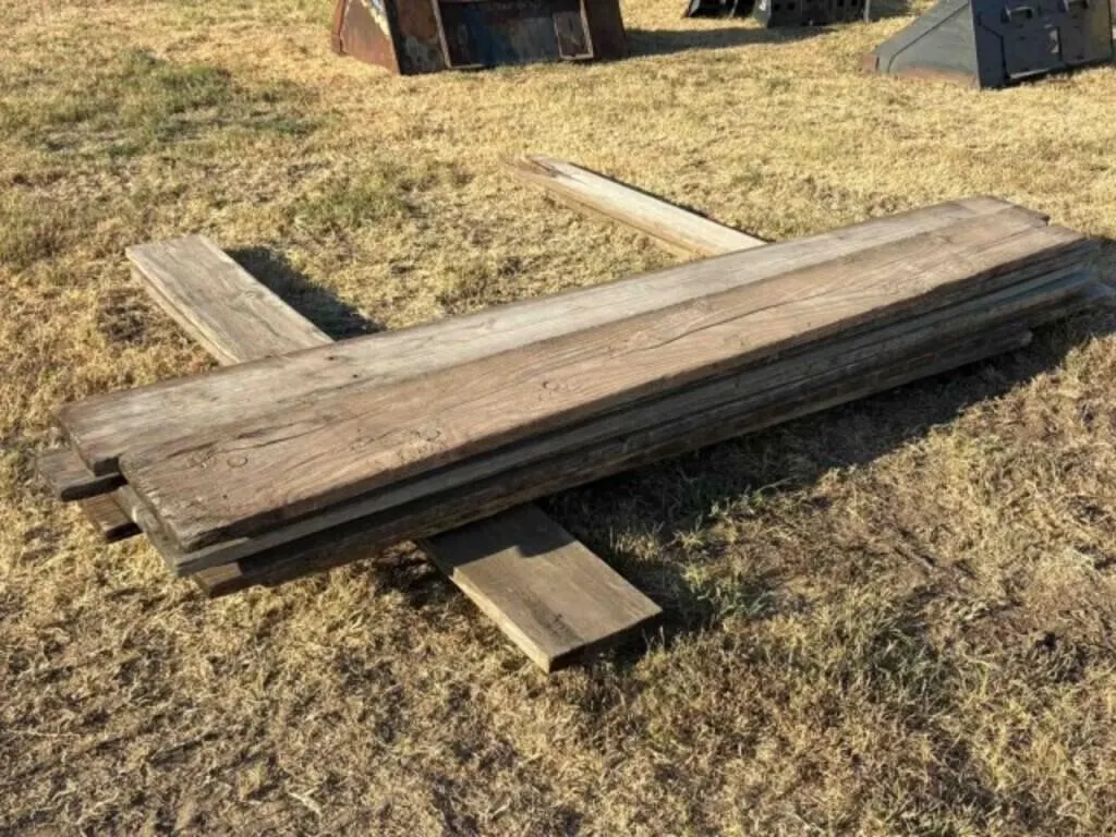 12 - 10'x11" Wood Planks "Trailer Decking"