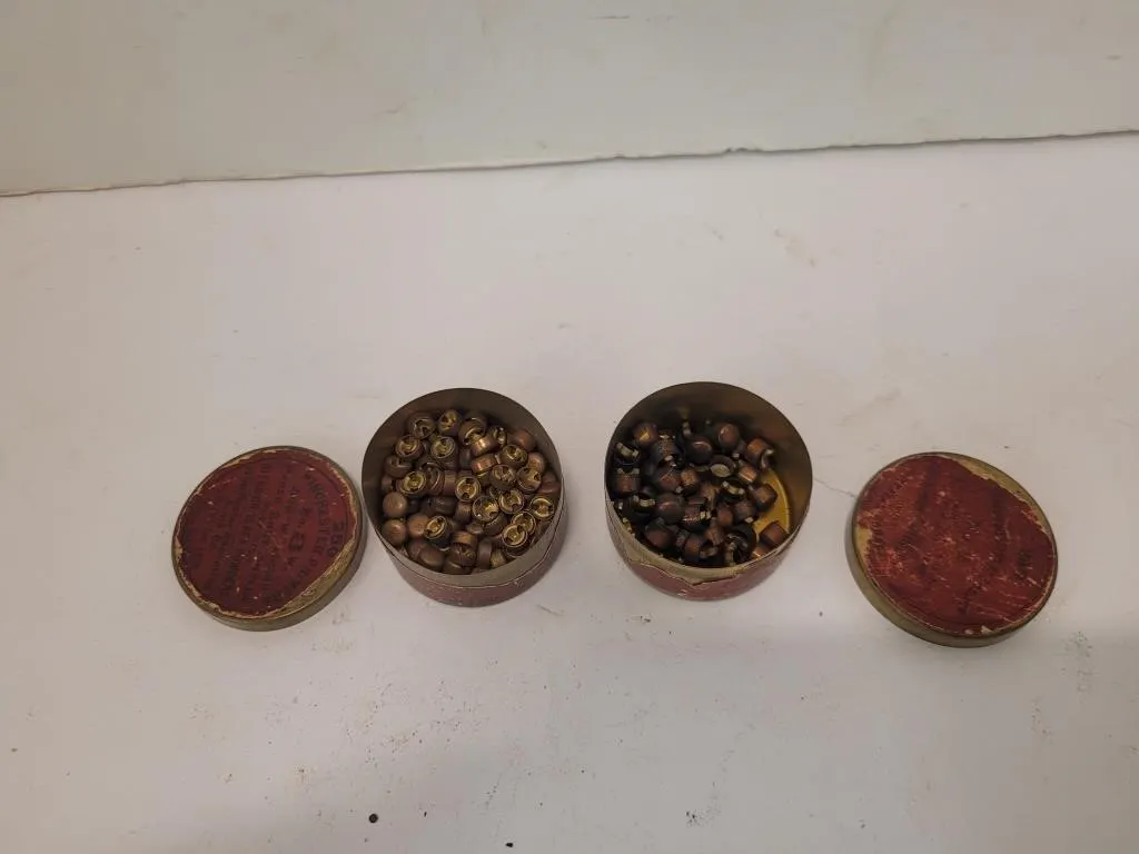2 Tins of Antique Primers Winchester #8 ,