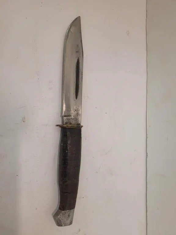 Bushman Blue Steel Knife