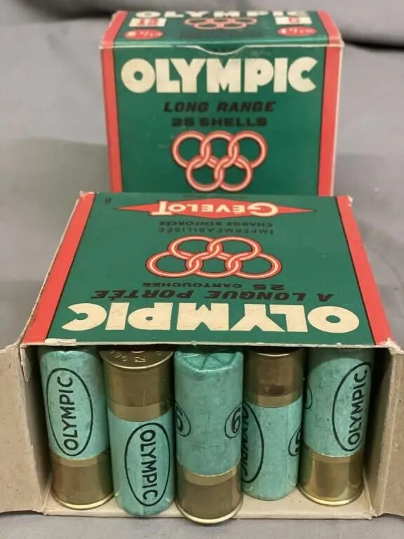 Two boxes of 25 Gevelot Olympic Long Range Heavy