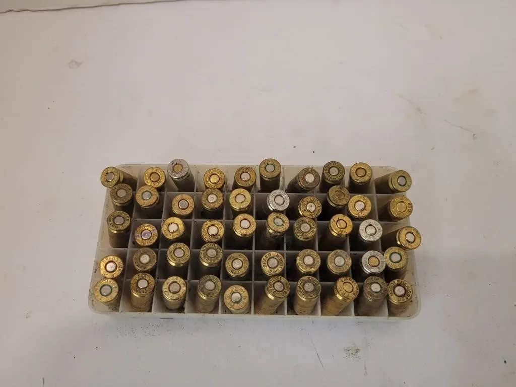 50 . 9mm Cartridges