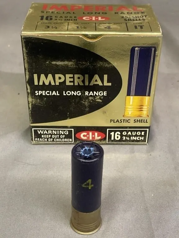 Box of 25 Imperial 16 ga. Special Long Range