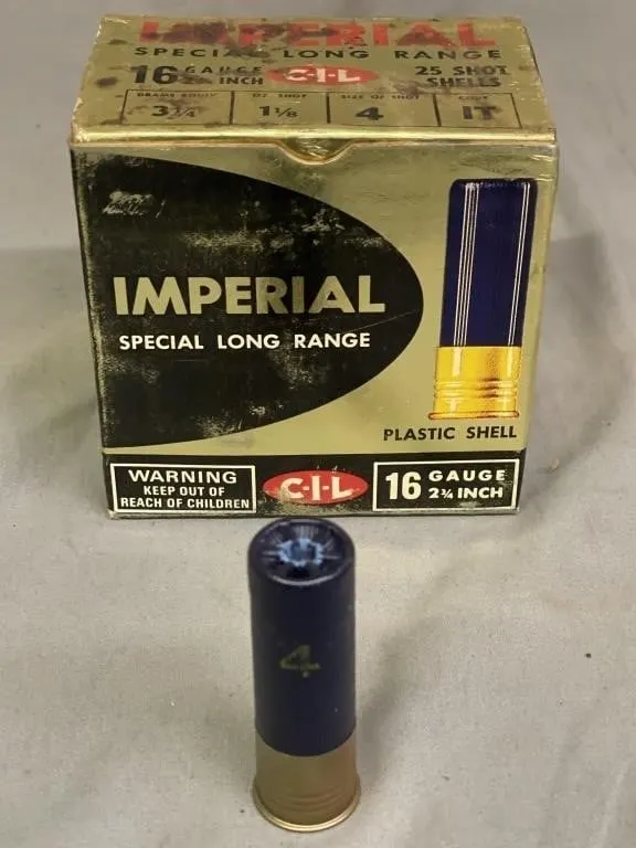 Box of 25 Imperial 16 ga. Special Long Range