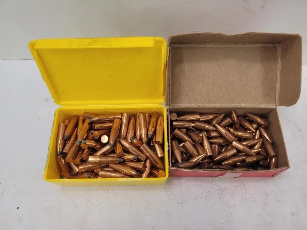 1 Box Speer 25 Cal 120 gr .257 Spitzer , 1