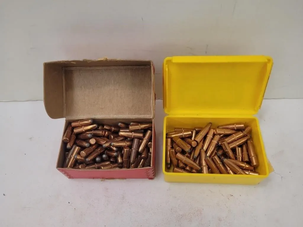 1 box Hornaday 25 Cal 117 gr .257 Round Nose ,