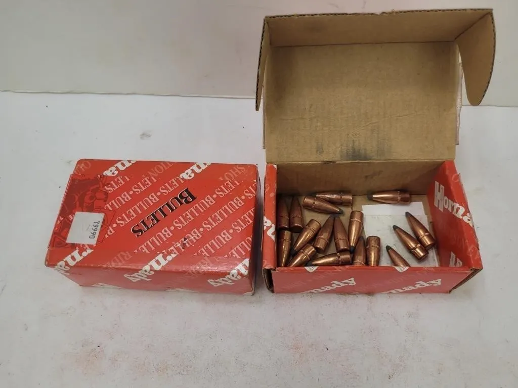 1 unopened box & 1Partial (16) Hornaday 8mm .