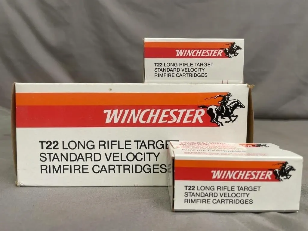 Box of 500 Winchester T22 LONG Rifle Target