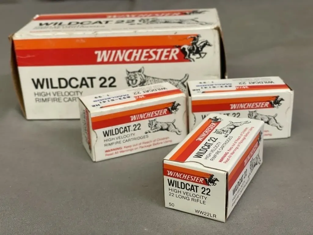 Box of 450 Winchester Wildcat 22 High Velocity