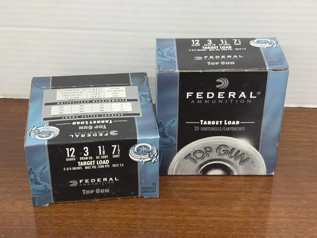 Federal Top Gun 12-gauge target load shotgun