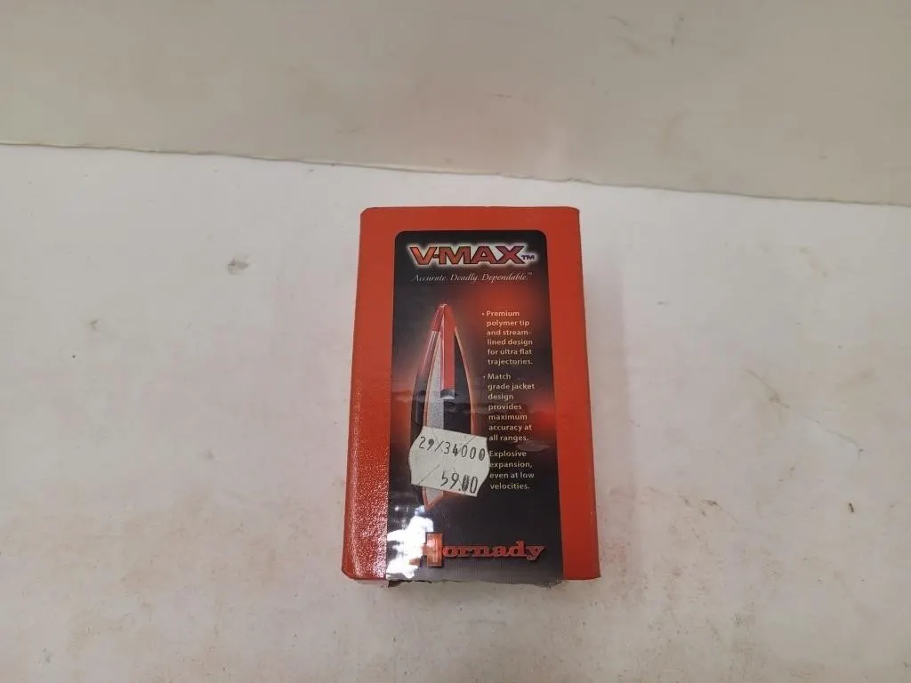 Hornaday Vmax 22 Cal .224 55gr