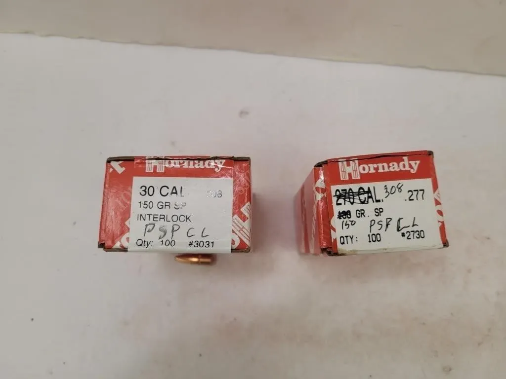 Hornaday 30 Cal .308 150 gr Sp PSPCL