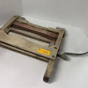 Antique wooden clothes wringer