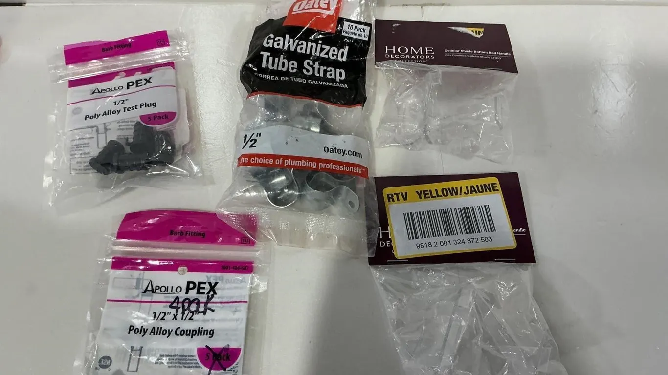 Apollo Oatey Home Decorators Plumbing Hardware Lot